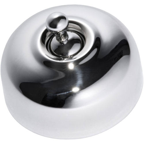 Switch Traditional Chrome Plated D50xP40mm in Chrome Plated