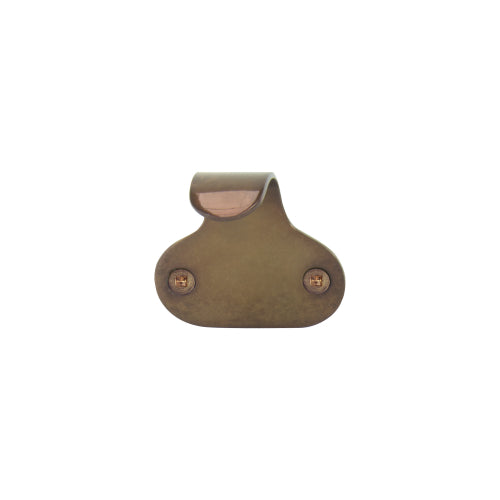 Sash Lift - Hook 50x25mm o/a - 30mm pj in Antique Bronze