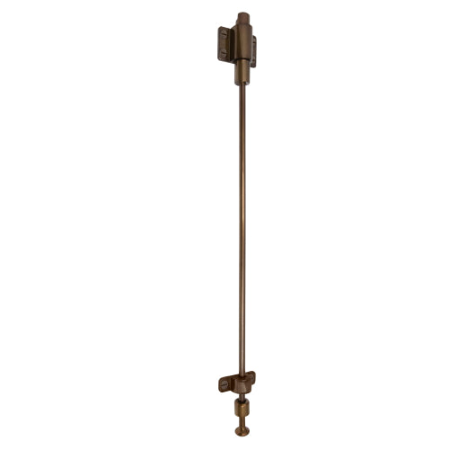 Solid Brass Spring Catch 300mm in Antique Bronze