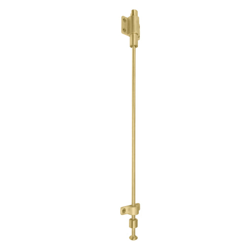 Solid Brass Spring Catch 300mm in Matt Satin Brass