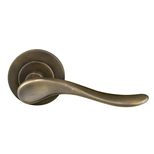 Haven 64mm Large Rose Lever Set in Oil Rubbed Bronze