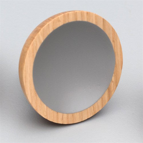 Cabinet Knob. Timber Cabinet Knob. WOK 50mm Knob in Oak / Grey