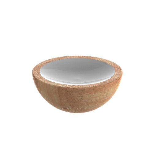 Cabinet Knob. Timber Cabinet Knob. WOK 50mm Knob in Oak / White