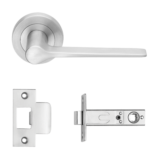 Gabriella set on R10 incl latch bolt 60mm B/S in Special Finish 2