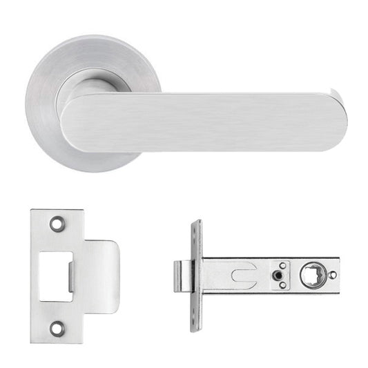 Luna set on R20 inc. latch bolt 60mm B/Set in Special Finish 2